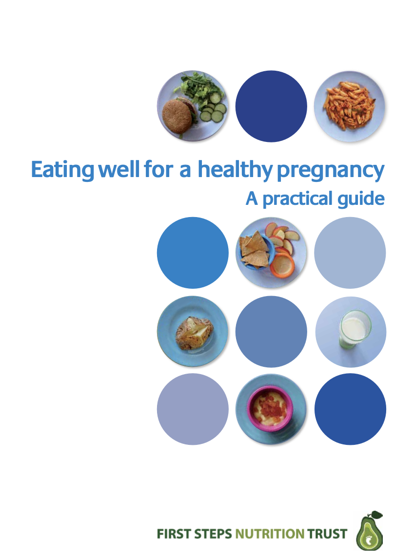 Eating well for a healthy pregnancy A practical guide