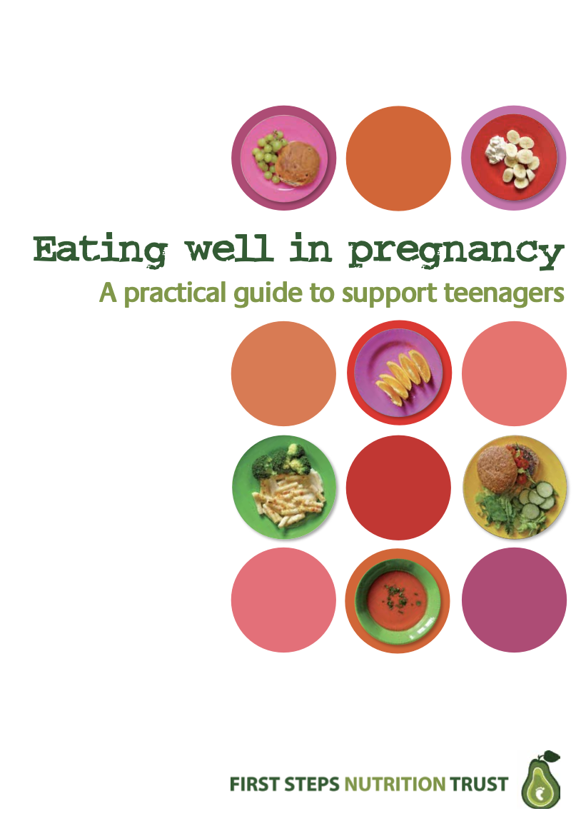Eating well in pregnancy