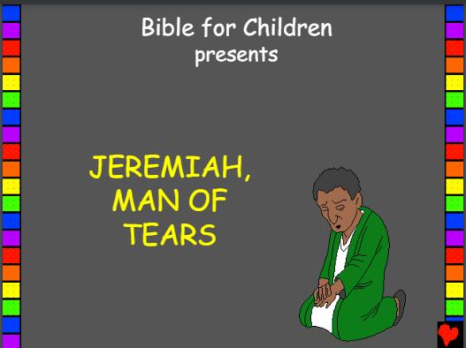Jeremiah, Man of tears