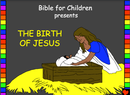 The birth of Jesus