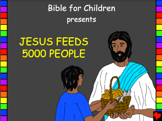 Jesus feeds 5000 people