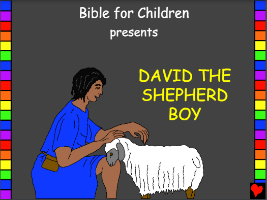 David the shepherd boy